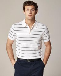 J.Crew - Short-Sleeve Cashmere Sweater-Polo - Lyst
