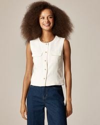 J.Crew - Crewneck Vest - Lyst