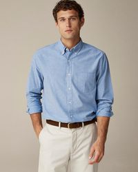 J.Crew - Relaxed Broken-In Organic Cotton Oxford Shirt - Lyst
