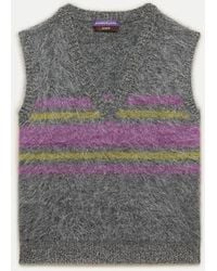 J.Crew - Eckhaus Latta X Brushed Cashmere Vest - Lyst