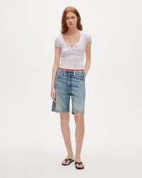 J.Crew - Denim Bermuda Short With Paracord - Lyst
