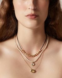 J.Crew - Beaded Pendant Necklaces Set-Of-Three - Lyst
