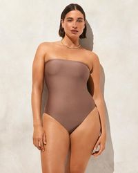 J.Crew - Gemma Bandeau One-Piece - Lyst