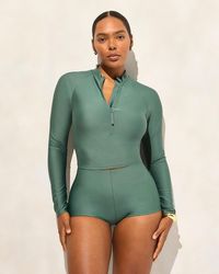 J.Crew - Boy Short Bikini Bottom - Lyst