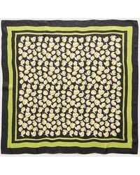 J.Crew - Printed Silk Scarf - Lyst