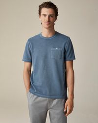 J.Crew - Washed Piqué Pocket T-Shirt - Lyst