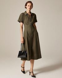 J.Crew - Zip-Up Shirt-Dress - Lyst