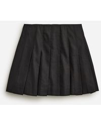 J.Crew - Pleated Mini Skirt - Lyst