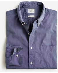 J.Crew - Slim Secret Wash Organic Cotton Poplin Shirt - Lyst