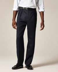J.Crew - Relaxed-Fit Double-Pleated Trouser - Lyst