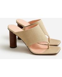 J.Crew - Rounded-Heel Thong Sandals - Lyst