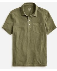 J.Crew - Tall Hemp-Organic Cotton Blend Polo Shirt - Lyst