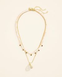 J.Crew - Crystal And Stone Necklaces Set - Lyst