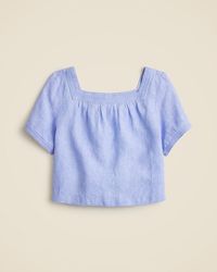 J.Crew - Sailor Squareneck Top - Lyst