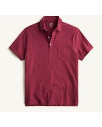 j crew polo shirts for men
