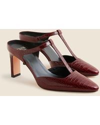 J.Crew - Made-In-Italy Jules T-Strap Pumps - Lyst