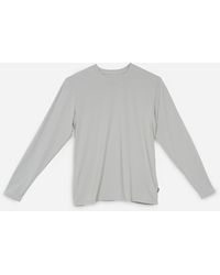 J.Crew - Florence Airtex Long-Sleeve Shirt - Lyst