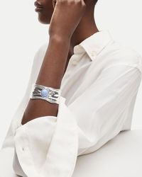J.Crew - Stone Cuff Bracelet - Lyst