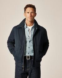 J.Crew - Wallace & Barnes Flight Jacket - Lyst