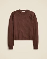 J.Crew - Carolyn Fitted Crewneck Sweater - Lyst
