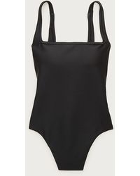 J.Crew - Long-Torso Squareneck One-Piece - Lyst