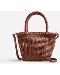 J.Crew - Small Open-Weave Bag - Lyst