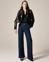 J.Crew - Denim Trouser Jean With Stacked Buttons - Lyst