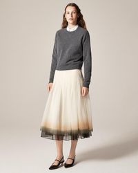 J.Crew - Collection Pleated Circle Skirt - Lyst