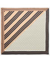 J.Crew - Printed Silk Scarf - Lyst