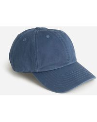 J.Crew - Made-In-The-Usa Garment-Dyed Twill Baseball Cap - Lyst