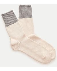J.Crew - Colorblock Ribbed Socks - Lyst
