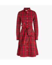 ladies tartan dress
