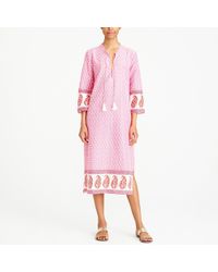 silk caftan j crew