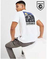 Napapijri - Matage Back Graphic T-Shirt - Lyst