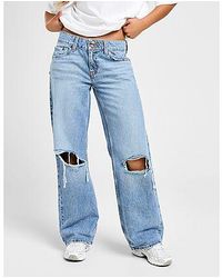 Levi's - LEVI'S Superlow Ripped Jeans - Lyst