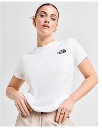 The North Face - Maglia Box Logo Never Stop Exploring - Lyst