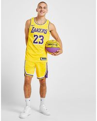 Nike - Los Angeles Lakers Icon Edition Swingman Men's NBA Shorts - Lyst
