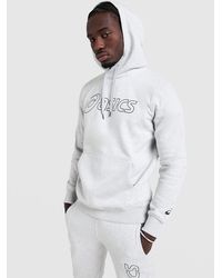 Asics - Sweat À Capuche Logo Homme - Lyst