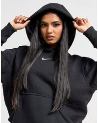 Nike - Felpa Pullover Oversize Con Cappuccio Sportswear Phoenix Fleece – Donna - Lyst