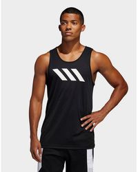 adidas Originals Sport 3-stripes Tank Top - Black