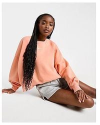 Nike - Phoenix Crop Oversized Crew Sweatshirt - Lyst