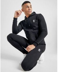 gym king black and gold tracksuit