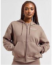 New Balance - Double Script Full Zip Hoodie - Lyst