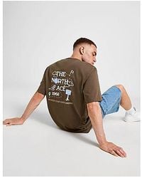The North Face - Oversized Explore Trail T-shirt - Lyst