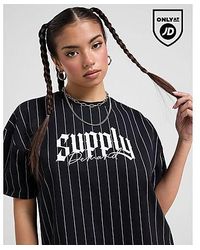 SUPPLY + DEMAND - T-shirt Pinstripe - Lyst