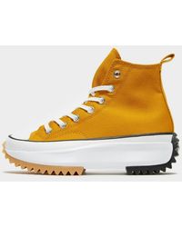 converse run star hike high top piel beige