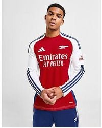 adidas - Arsenal Fc 2024/25 Long Sleeve Home Shirt - Lyst