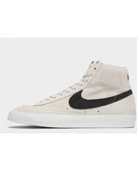 nike blazer hi suede black