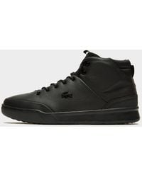 lacoste high top sneakers mens