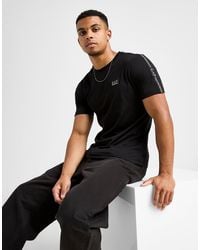 EA7 - Tape Badge Maglia - Lyst